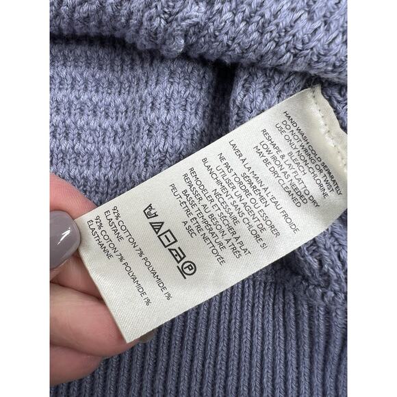 New We The Free Into You Pullover Blue Granite Women’s Size XS - Picture 8 of 8